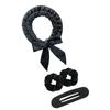 Portable Fabric Curling Kits No Heat Needed Harmless Hair Styling Roller Comfortable Overnight Hair Curler 4PCS
