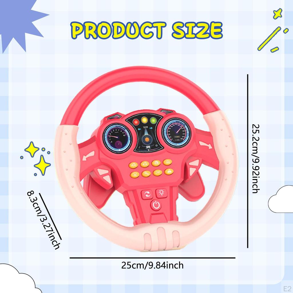 Children's Flying Toy Simulation Car Interactive Educational Early Learning Activities