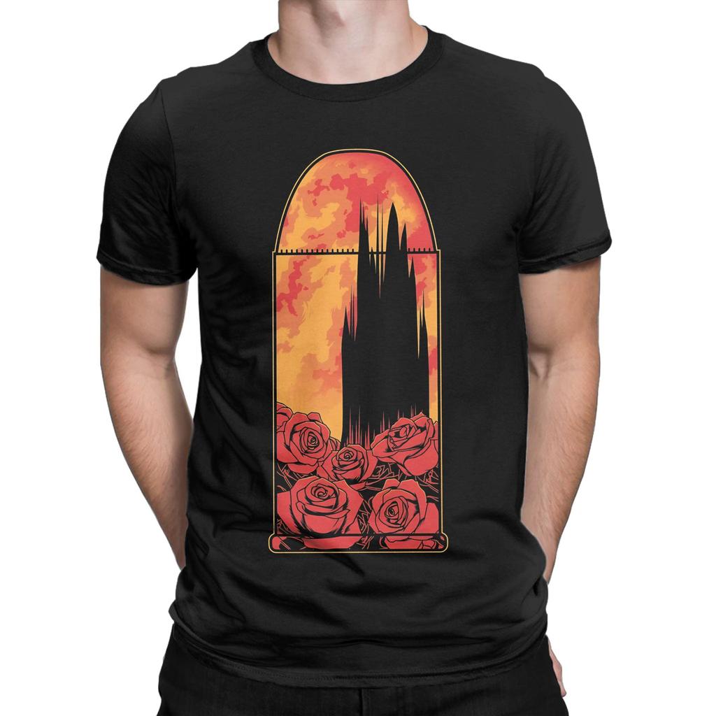 Tower of Roses Funny 100 Cotton TShirt The Dark Tower Tops Tees For Unisex