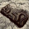 Creative Black Snake Is Suitable for Iphone16promax Mobile Phone Case, Transparent Apple 15 Anti-drop 14pro Europe and America 13/12