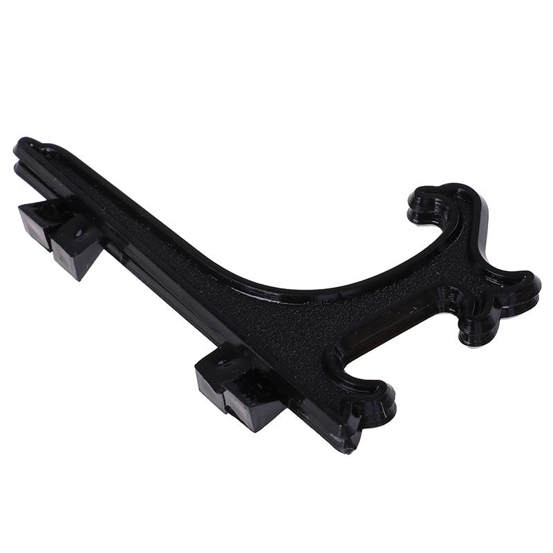 12 Bucăți Suport de Afișare Șevalet Suport pentru Farfurie Imagine Foto Artă Plastic Pliabil