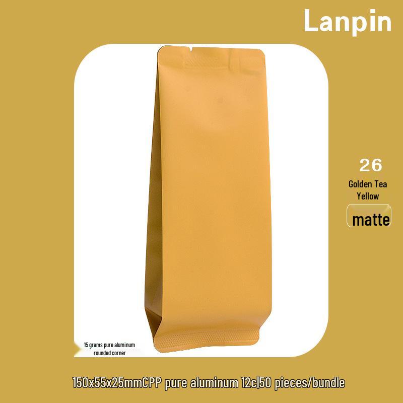 Premium Aluminum Foil Tea Bag for Yancha, Black Tea, Green Tea, Cinnamon, Da Hong Pao