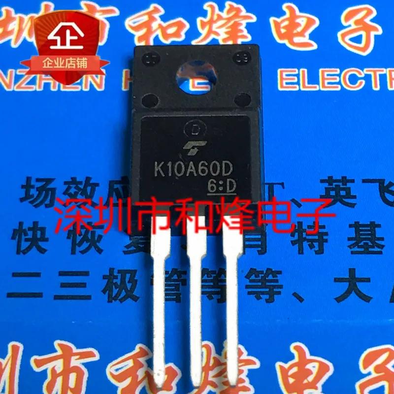 10pcs TK10A60D New Import TO-220F 600V 10A MOS Field Effect Tube LCD TV Plasma Tube K10A60D