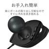 Elecom USB Mouse Wired Trackball for Index Finger 8 Buttons Black M-DT2URBK