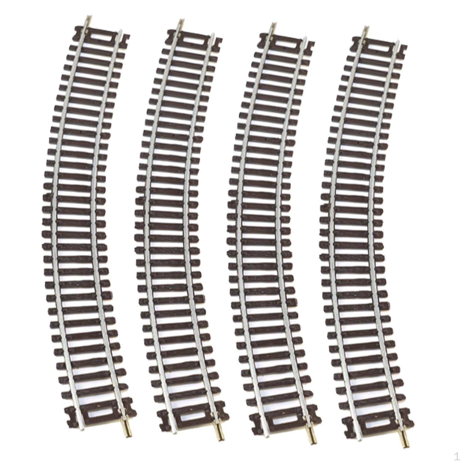 

Набор из 4 штук запчастей для макета железной дороги масштаба HO для создания сцен с поездами своими руками 25cmx2.8cm