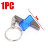 Car Static Eliminator Keychain Bullet Head Rocket Lightning Shaped Anti Static Keychain Decorative Pendant Electrostatic Release