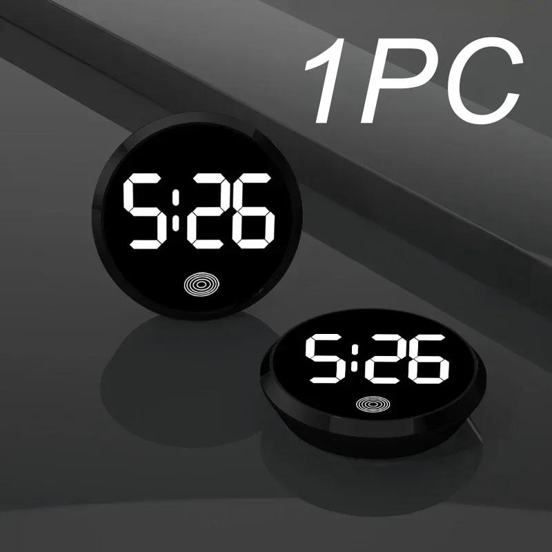 Car Dashboard Clock On Board Clock Mini Luminous Round Car Dashboard On Board Air Vent Clocks Watch Digital Easy To Read
