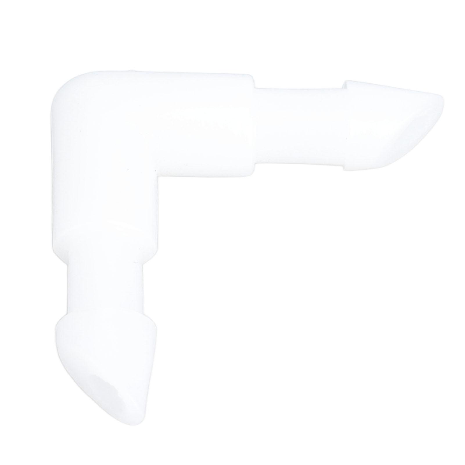 

Угловой фитинг для шланга 90 градусов L-образный штуцер PE равного диаметра трубный соединительный адаптер 4,2 мм