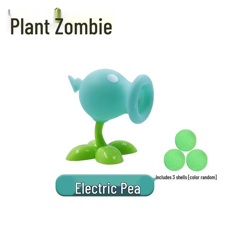 Plants vs. Zombies Toy Set: Machine Bug, Football Gun, Pea Pod, Carnivorous Plant Models