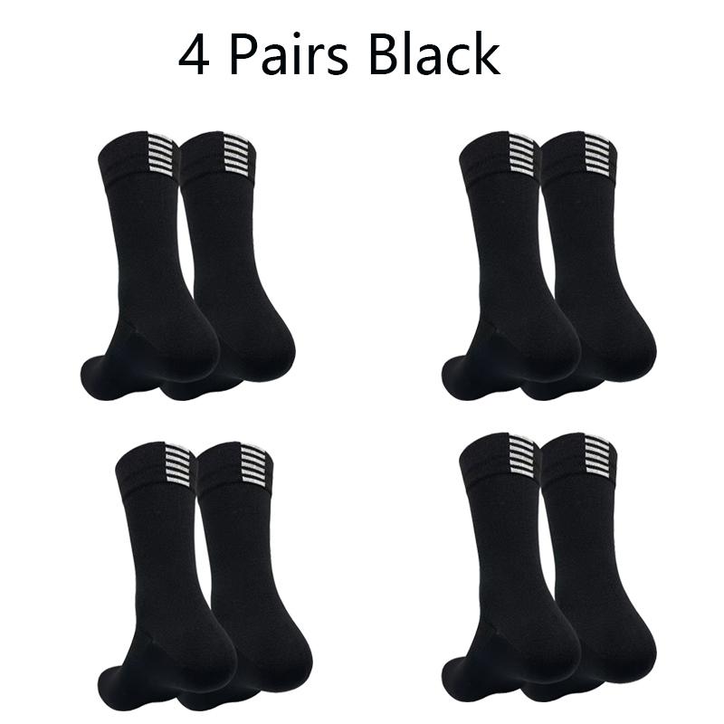 4pairs Professional Cycling Socks Tube Men's and Women's Outdoor Sports Quick-Drying Four Seasons Bicycle Socks Running Socks