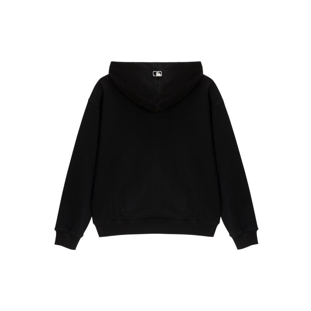 MLB Sweatshirt Jacket Unisex Black 3ATRB0134-50BKS