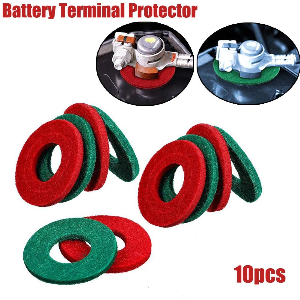 Battery Terminal Protector Red+Green Replacement Set