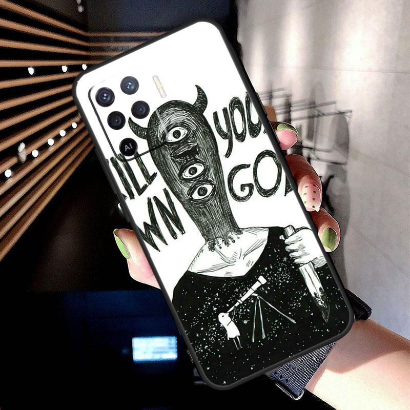 Oyasumi Punpun Case For Oppo A5 Pro A15 A17 A57 A77 A18 A38 A58 A78 A98 A94 A74 A54 A16 A76 A96 A40 A60 A80