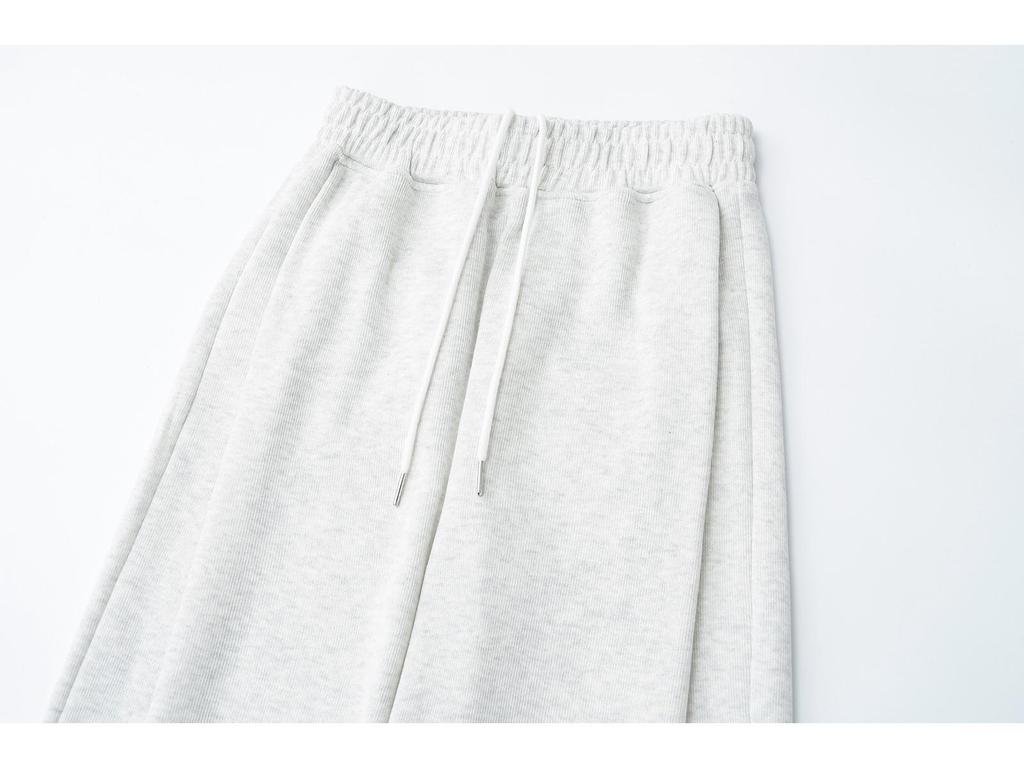2025 Slimming High Waist Loose Casual Joggers: Versatile Two-Way Straight Leg Sport Sweatpants
