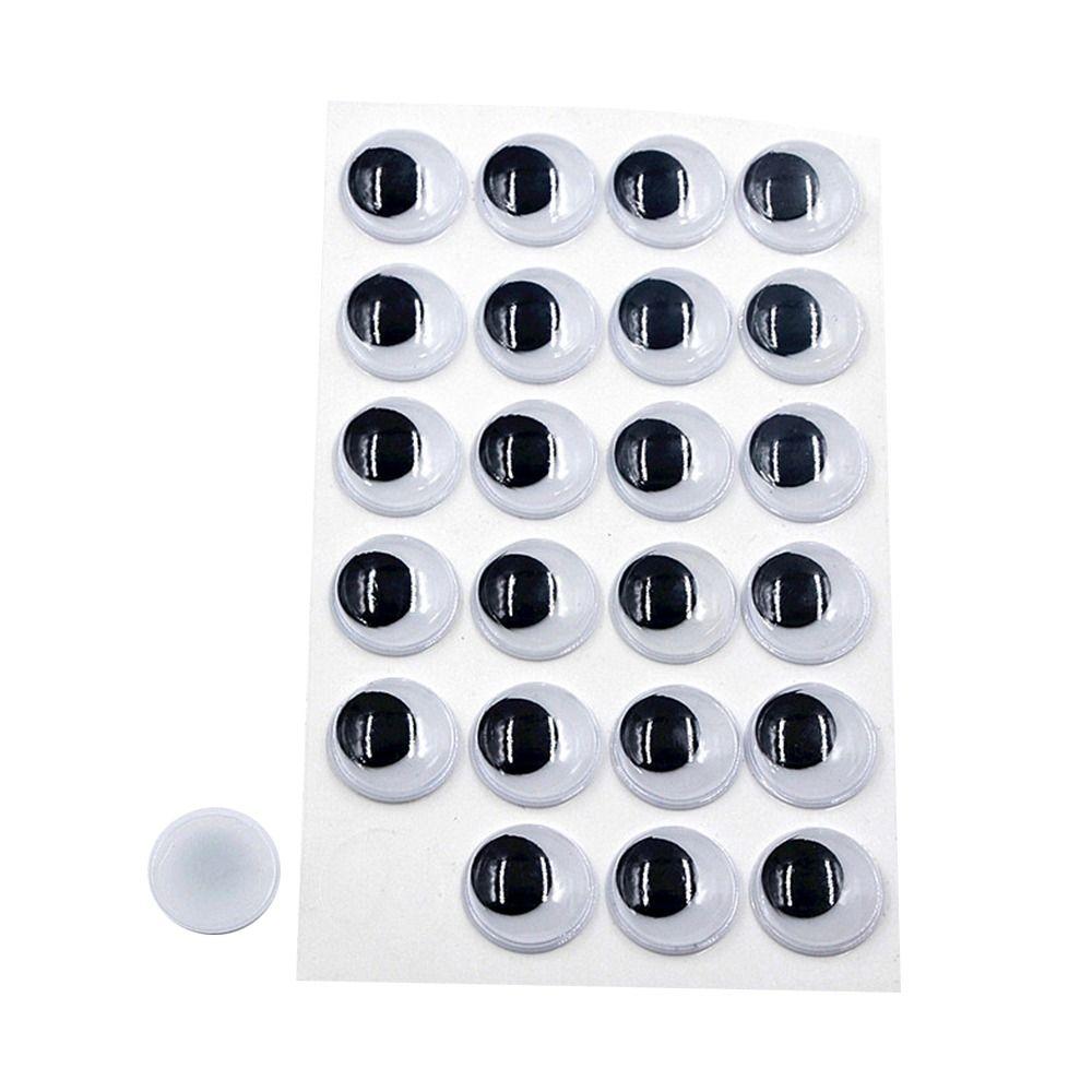 1Sheet Plastic Dolls Activity Eyes 3D Kindergarten Handmade Dolls Eyes
