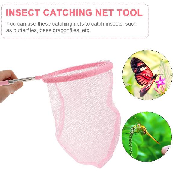 Gadpiparty Kids Insect Catching Tools - Outdoor Exploration Set with Cage, Tweezers, Magnifying Glass, Net & Observation Cup - Learning Toys for
