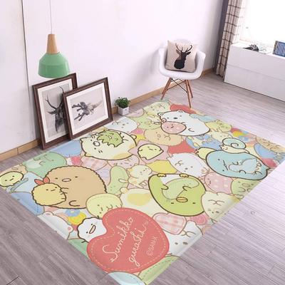 Kawaii Sumikko Gurashi Anime Floor Mat INS Style Soft Bedroom Floor House Laundry Room Mat Anti-skid Household Carpets