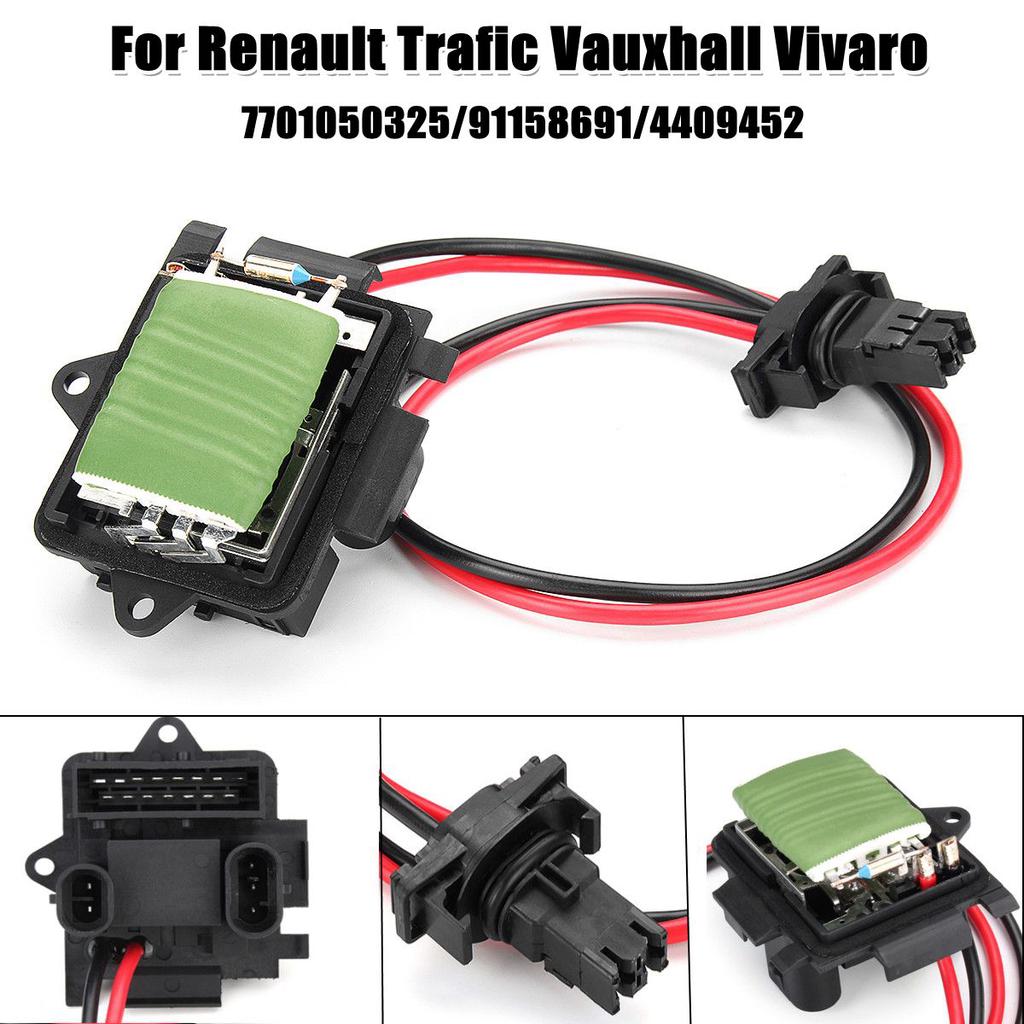 Buy Heater Motor Blower Resistor 7701050325 4409452 91158691 for Renault Trafic for Vauxhall