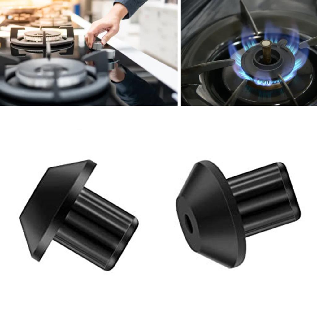 Balení 160 žáruvzdorných gumových nožiček Snadná instalace Náhradní nárazníky Gumová textura pro rošty plynového sporáku