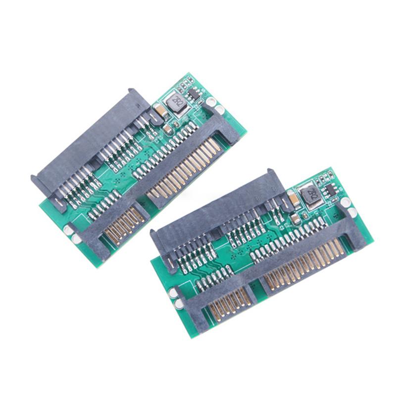 1.8 Inch Micro Sata To 2.5 Inch Sata Adapter Card 3.3V 22Pin Converter For Laptop Ssd Adapter Computer Adapters