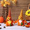 Festival Harvest Decoration Pumpkin Maple Leaf Faceless Old Man Doll Ornament Soft Toy For Autumn Themed Decorations