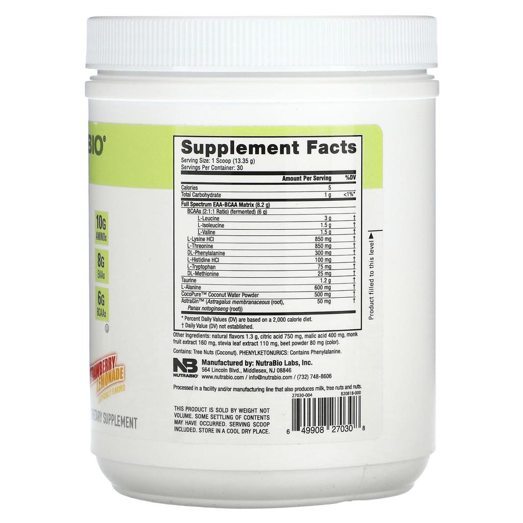 Eaa, Strawberry Lemonade, 401G(0.88Lb)