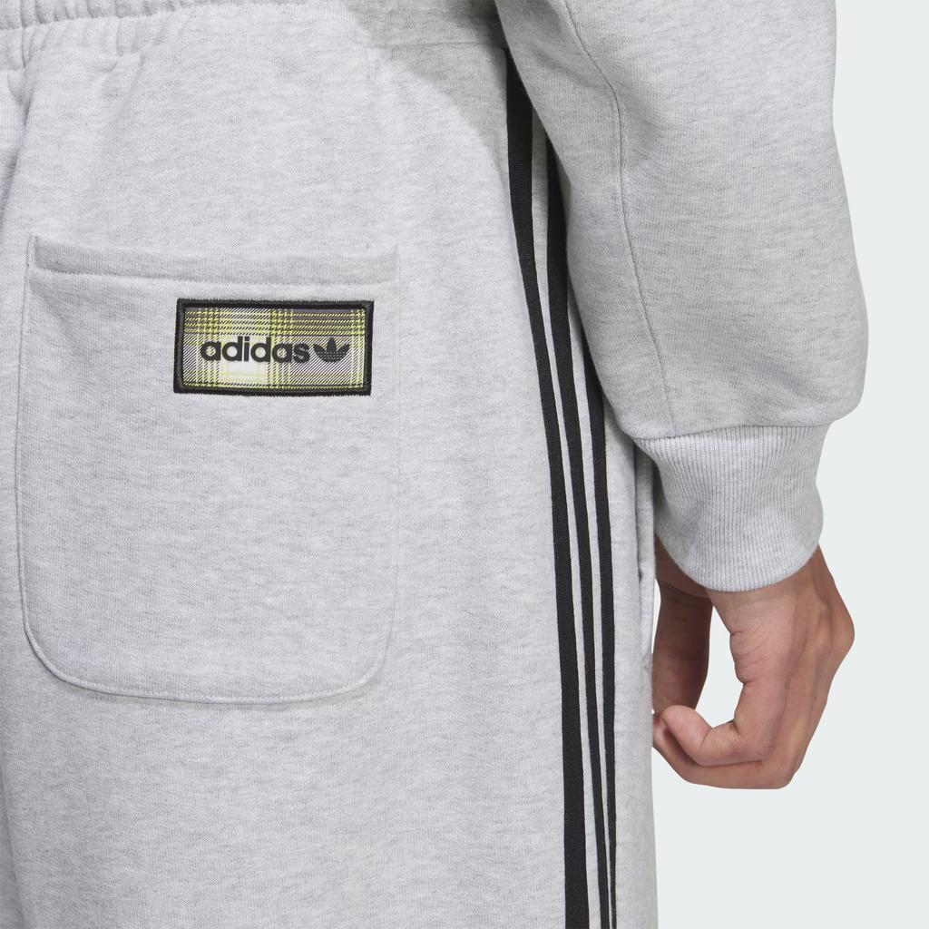 adidas Originals FW25 Heavy Knit Striped Loose Fit Drawstring Joggers Men Joggers KC0119