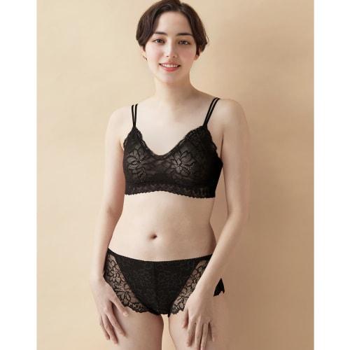 Wacoal Gokochi Sanitary Panties, for Normal To Heavy Flow, Full Coverage To the Back, Compatible with Winged Pads, Matching Bra Included, Asam Length,