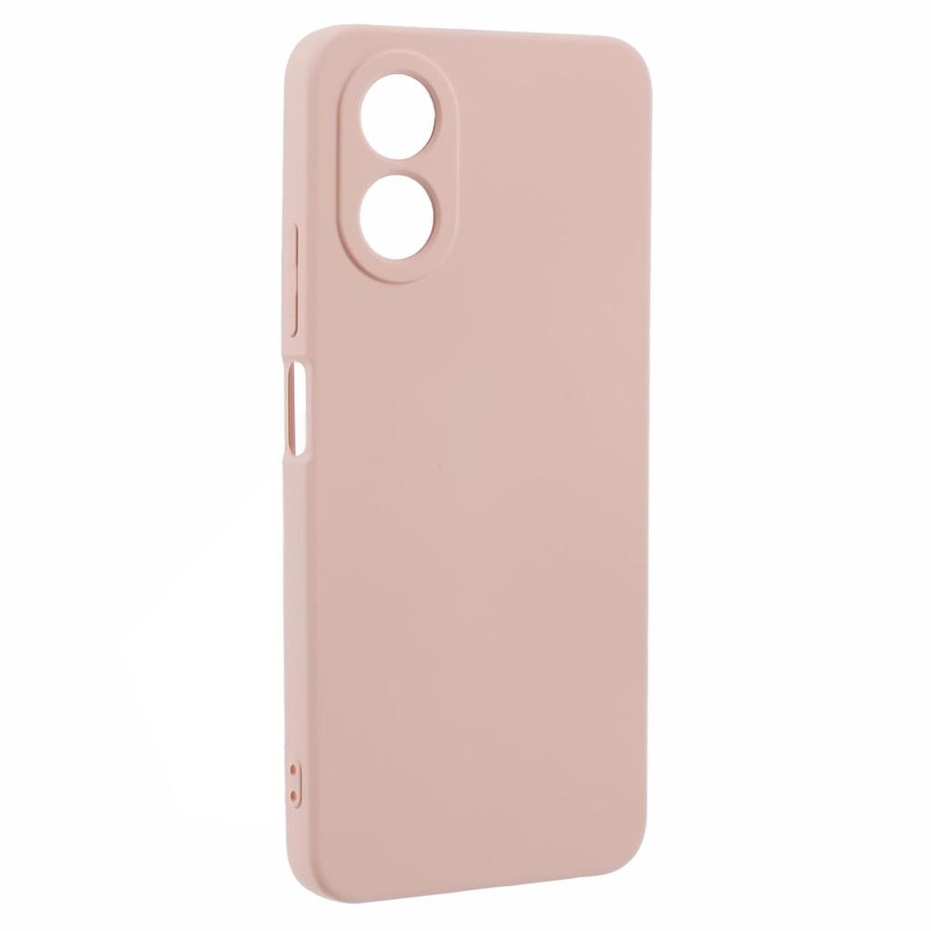 For Oppo A78 4G TPU Case Soft Touch Fiber Lining Rubberized Phone Cover