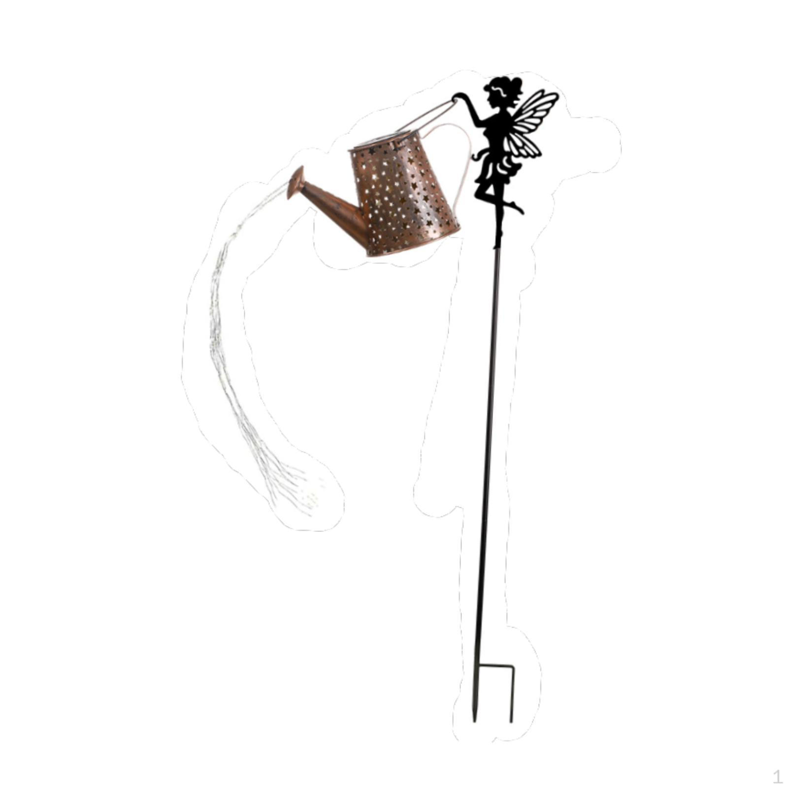 

Солнечная гирлянда-лейка со стойкой-колышком, фонарь, светодиодный садовый светильник