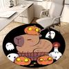 1pc Office Carpet Chair Mats Halloween Ghosts Pumpkins Bathtub Perfect for Decorating Office Chairs, Living Rooms, Or Bedrooms