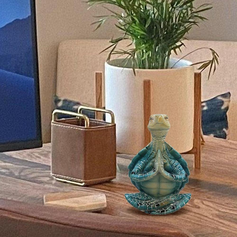 For Buddha Zen Home Decoration Garden Statue Sea Turtle Figurine Desktop Ornament Simulated Turtle