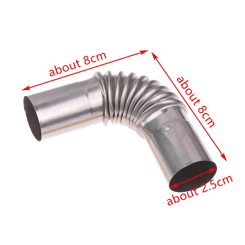 25mm Winkel Luft Diesel Standheizung Auspuffrohr Verbinder W Klemme Auspuffrohr Schlauchverbinder Für Webasto Diesel Bootsheizung