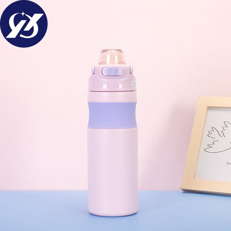 Portable 316 Stainless Steel Thermos Outdoor Portable Bouncing Direct Drinking Sports Kettle Mountaineering Travel Pot