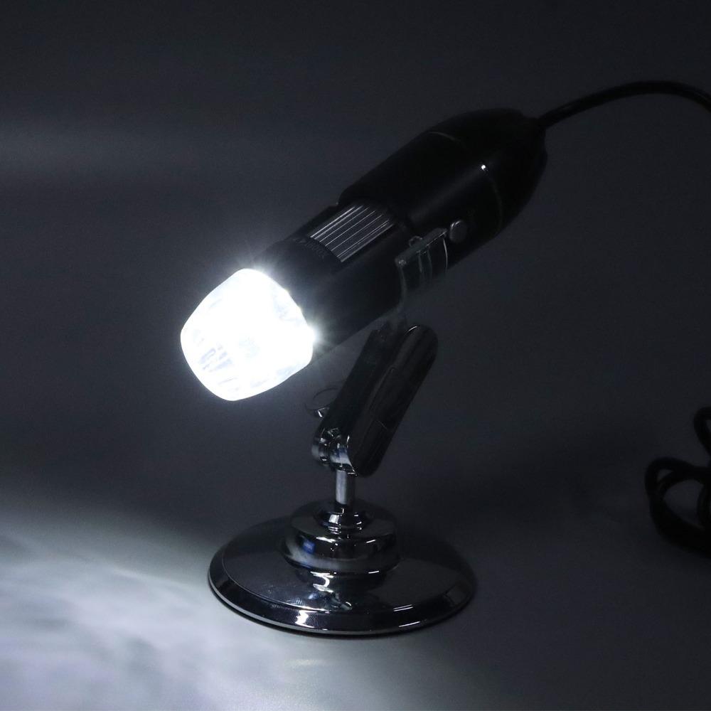 with 8 LED Digital Microscope 50X-1600X Magnification Handheld Microscope  Smartphone