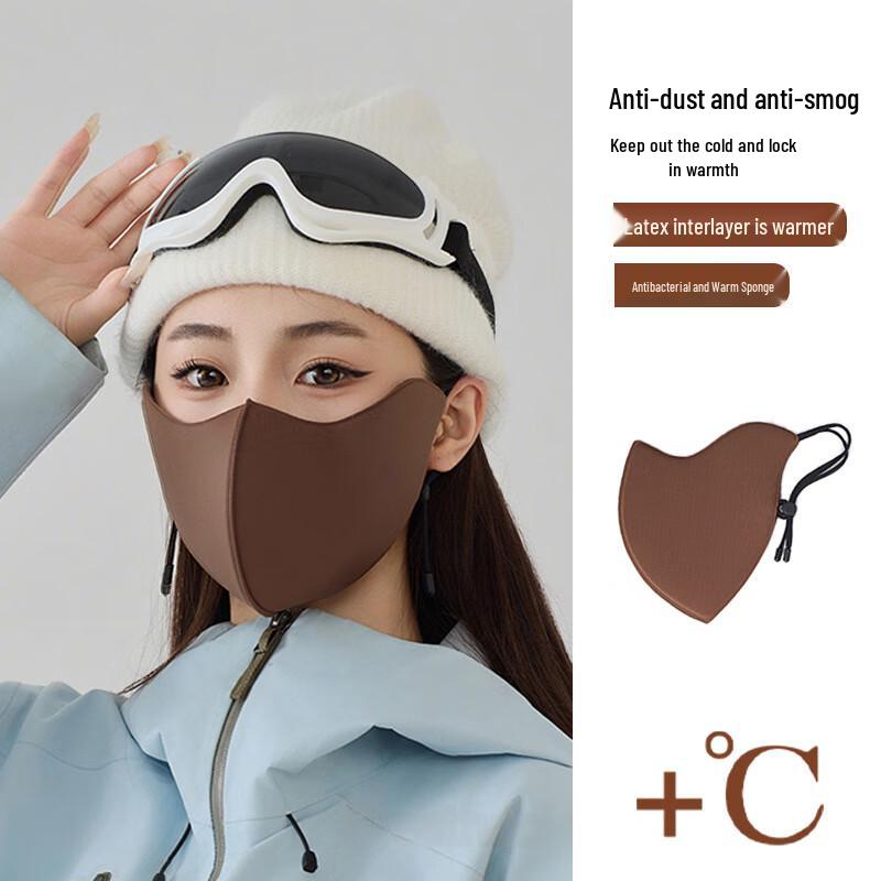 Guteng Women's Maillard Breathable Warm Mask - 3 Pack