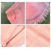Girls' Summer Denim Shorts - Versatile, Loose-Fit, Mid to Big Kids Three-Quarter Pants