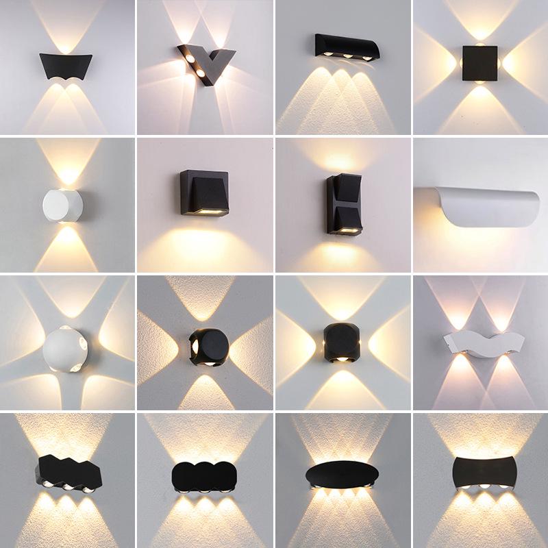 2025 Sleek LED Wall Lamp: Waterproof Bedside, Living Room, Outdoor & Entrance Decor