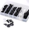 100Pcs Mixed Auto Fastener Clip Car Body Push Retainer Pin Rivet Bumper Door Trim Panel Retainer Fastener Kit Car Accessories