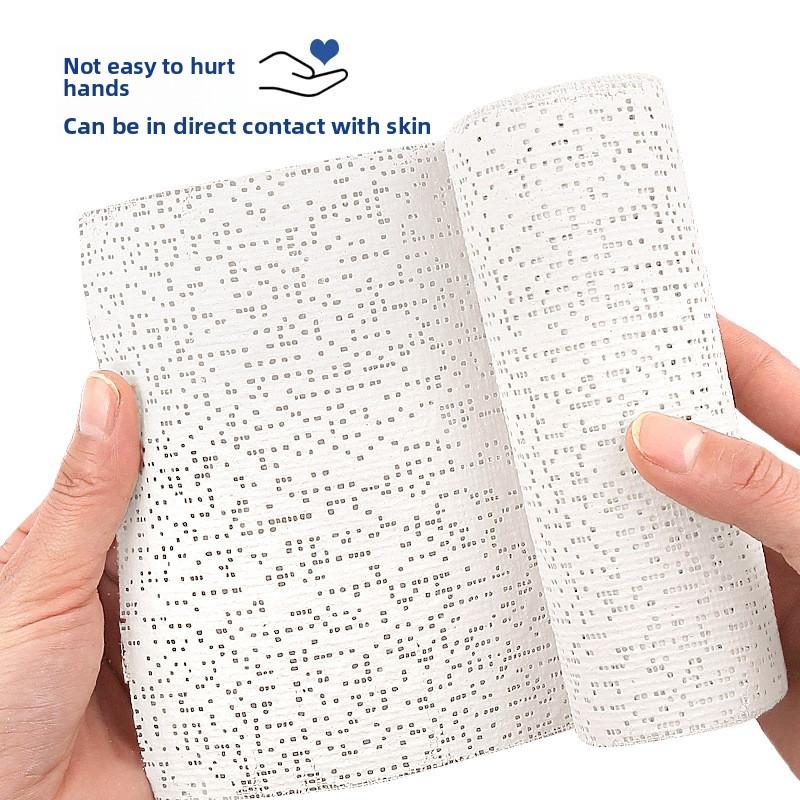 Sportplåsterbandage Elastisk Stretchbandage Fixerad Anti-förskjutning Värmeisolering Hjälptextur Konstmålning Formande Mask