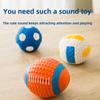 Dog Latex Sound Toy Molars Teeth, Bite-resistant and Stuffy Football, Small Dog Teddy Training Pet Supplies