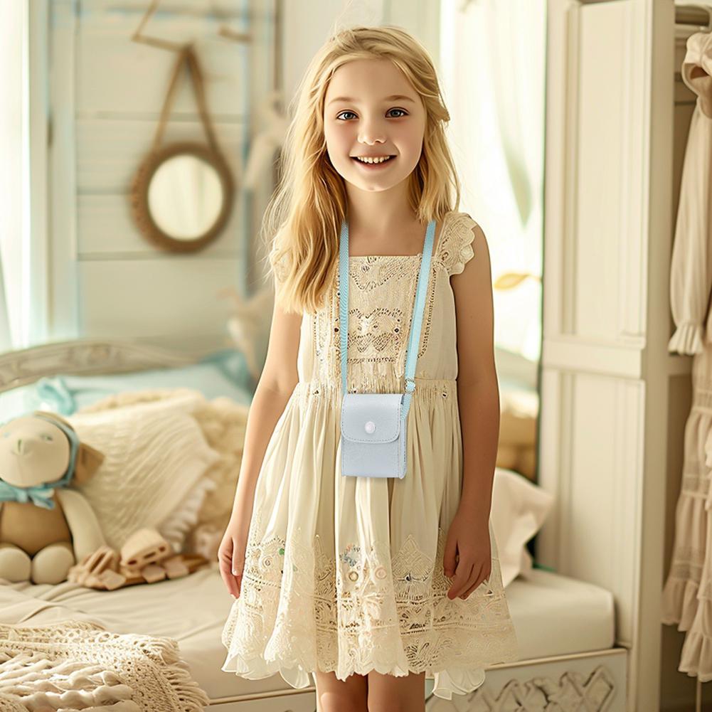 PVC Carrying Case with Shoulder Strap Portable Storage Bag Travel Carry Bag for Bitzee Interactive Toy Digital Pet and Case