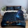 Sailing ship and stars. Bedding sets Duvet cover sets Duvet covers Pillowcases(1 * Duvet Cover 2 * Pillowcases without duvet insert)