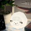 Rechargeable LED Night Light Silicone Animal Touch Lamp Dimming Timer Squishy BPA-Free for Breastfeeding Nursery Baby Room Decor