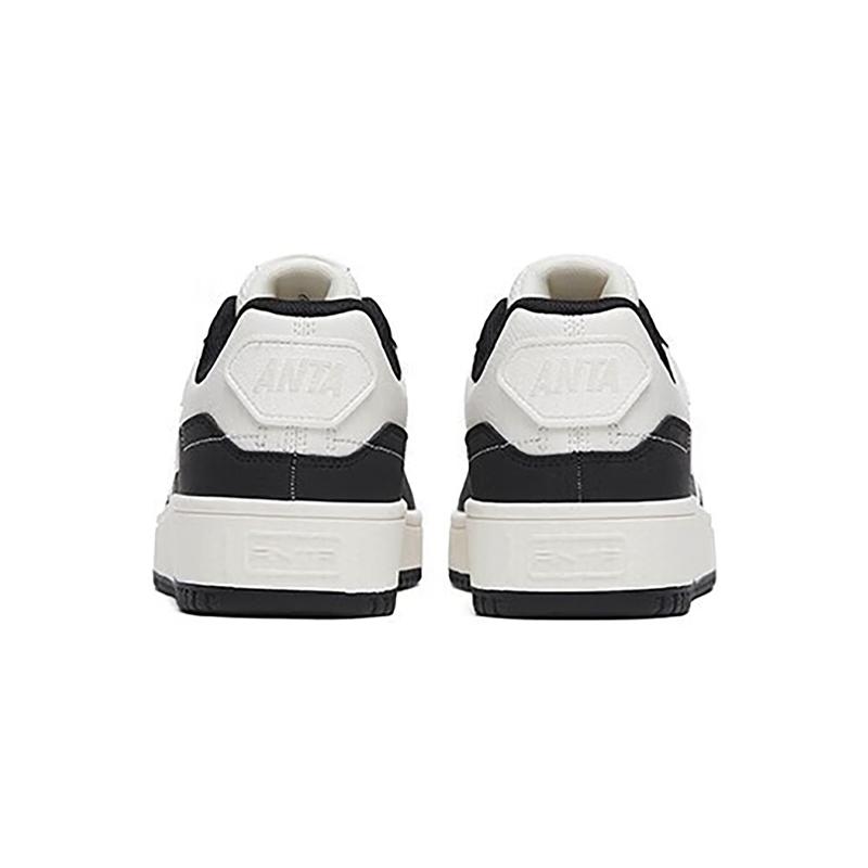 Anta 982GZ Low top Skateboard Shoes Men's White Black Sneakers 112318063-1
