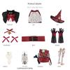 Anime Cosplay Costume Keliqi Flower Star Candle Cosplay Cute Witch Game Character Role-Playing Costume Keli Cosplay Costume