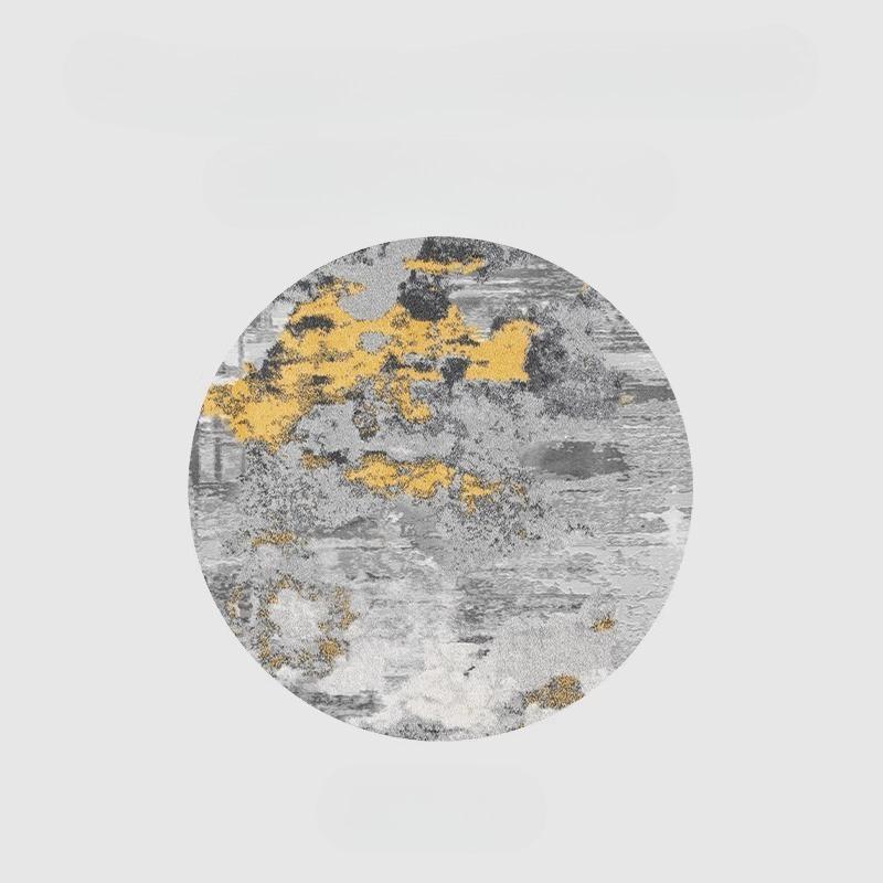 Light Luxury Rugs for Bedroom Nordic Style Living Room Decoration Round Carpet Home Fluffy Soft Rug Thick Plush Lounge Floor Mat