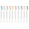 Zebra Limited Edition Mildliner Fine Fine Tip Set (WYT9) Water-Based Markers, 10-Color (No Packaging)