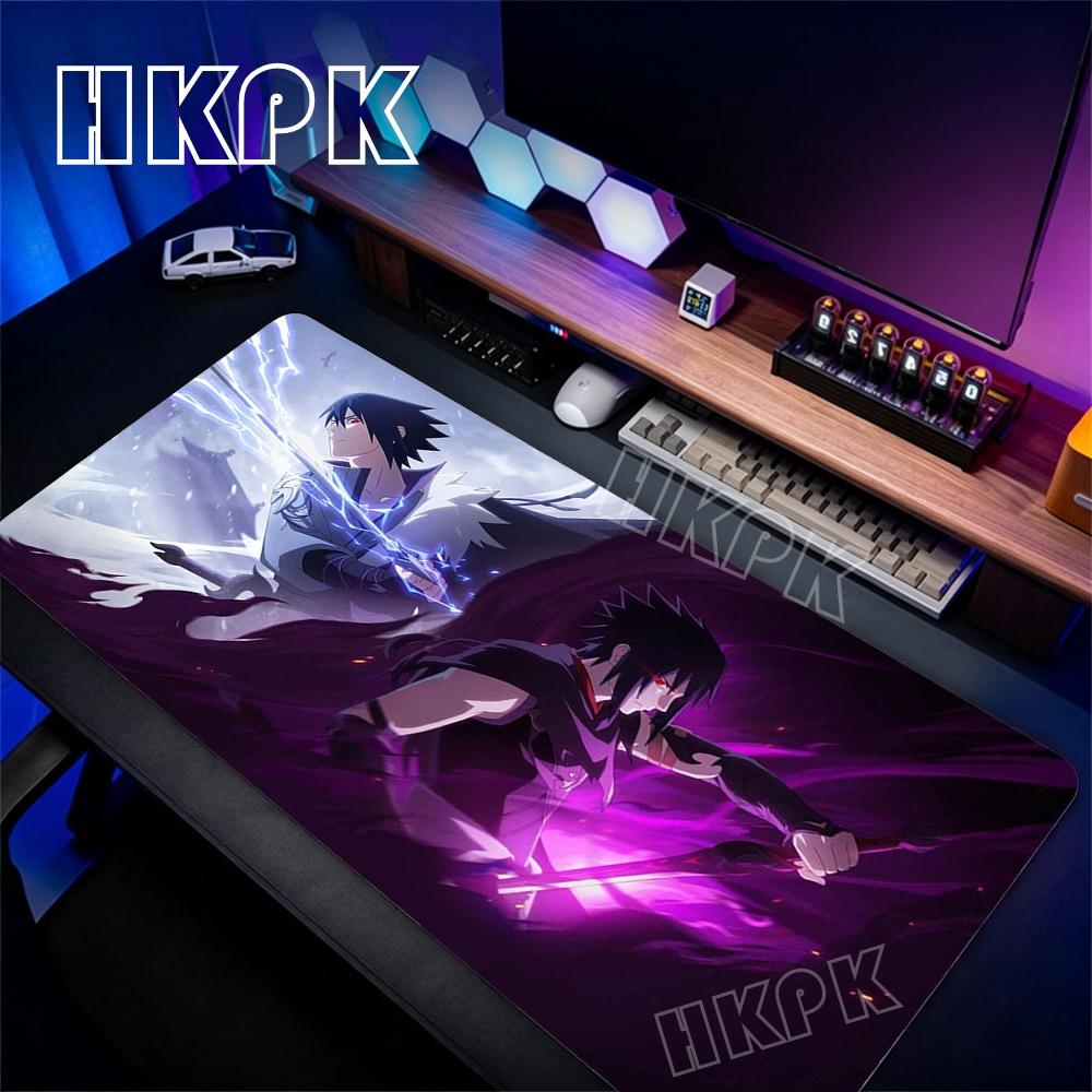 Naruto Mouse Pad Anime Gaming Accessories Varmilo Keyboard Desk Mat XXL Gabinete Gamer Carpet Mousepad Natural Rubber Mouse Mats
