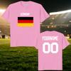 Gerunisexy National Football Custom Name Number T Shirt Unisex Personalized Diy 2026 Football Tour Match Day Fan Streetwear Tee